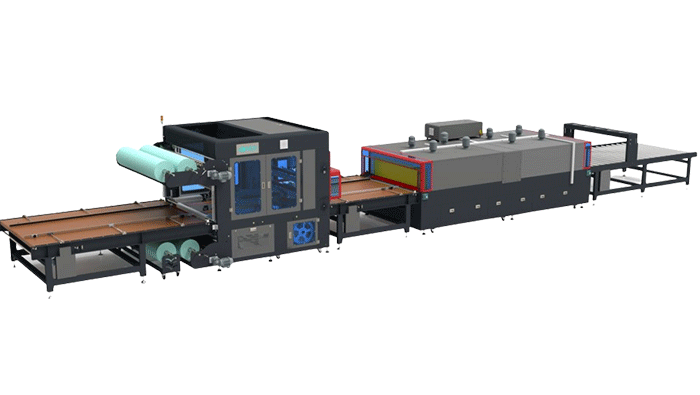 全封閉自動(dòng)封切收縮包裝機(jī)BEST-DFI0030+BEST-M8040